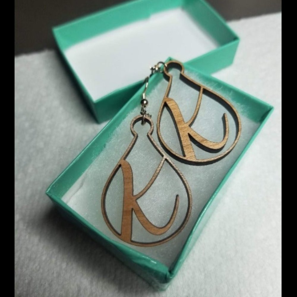 Monogram Earrings